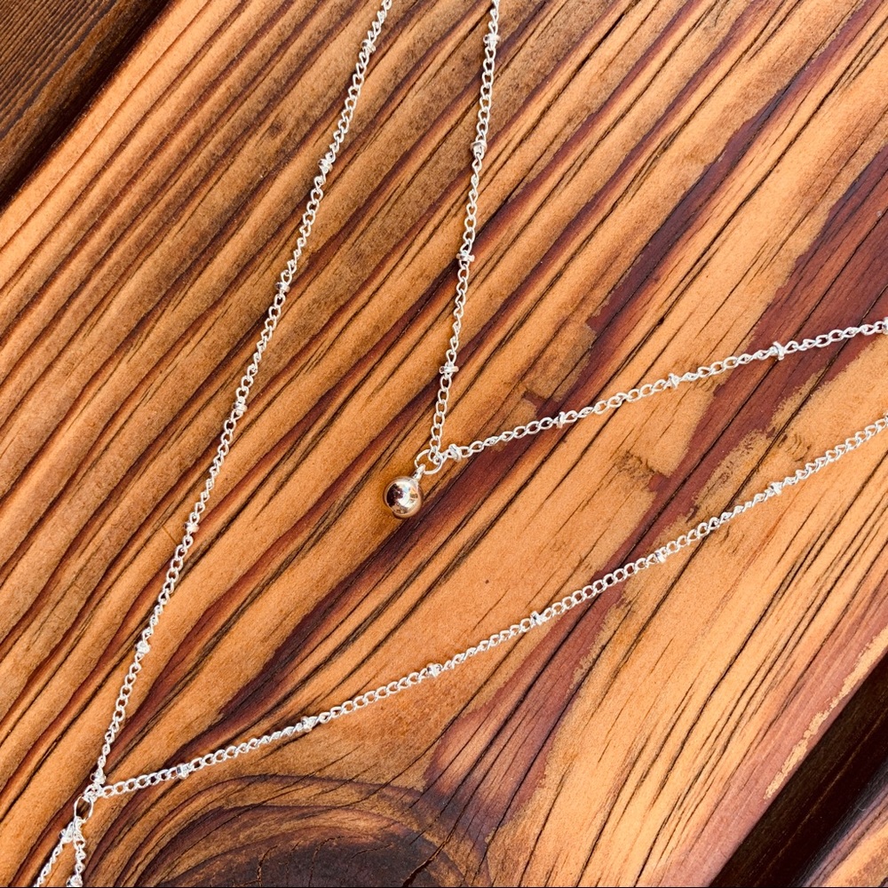 BELLA♡ Y Drop Layered Choker Necklace - Picture 5 of 8